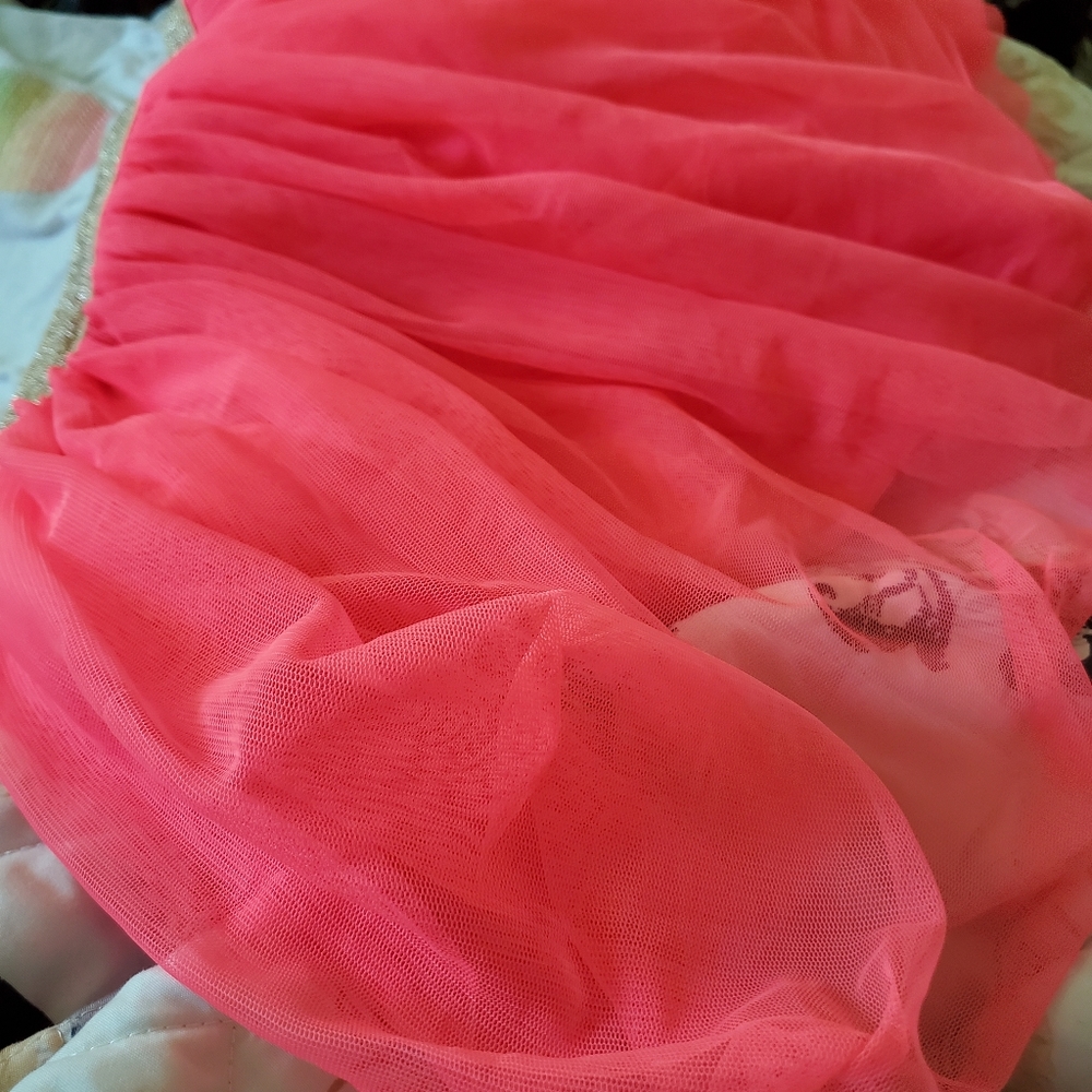 Kids Hot pink Tool dress
